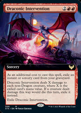 Intervenção Dragônica / Draconic Intervention - Magic: The Gathering - MoxLand